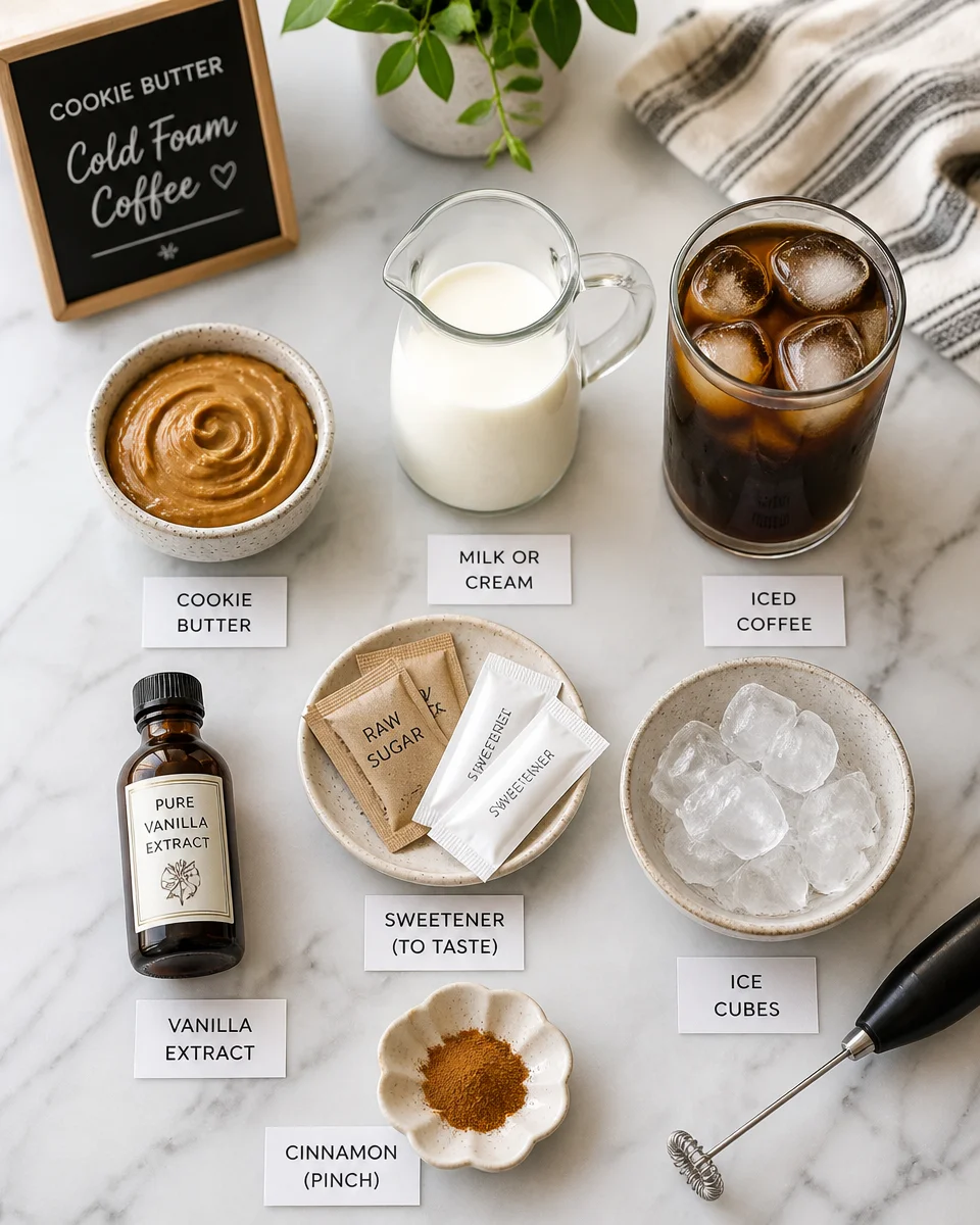 Cookie Butter Cold Foam Coffee