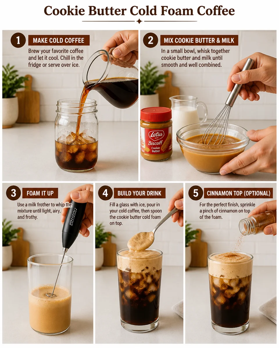 Cookie Butter Cold Foam Coffee