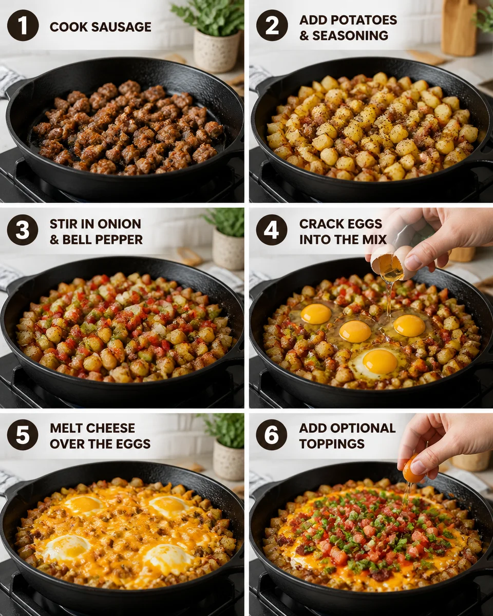 Cowboy Breakfast Skillet