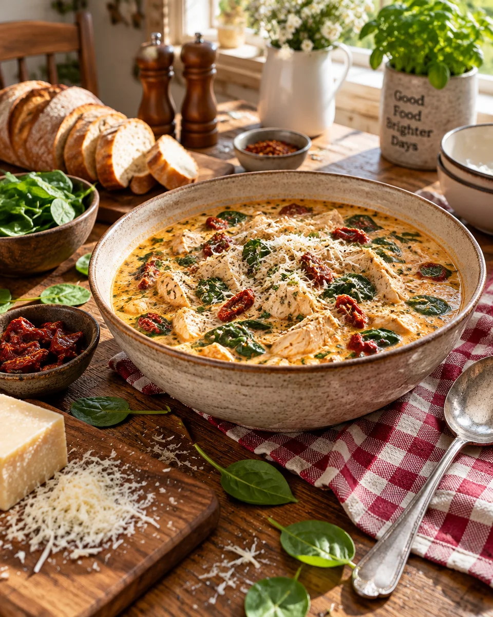 Creamy Marry Me Chicken Soup