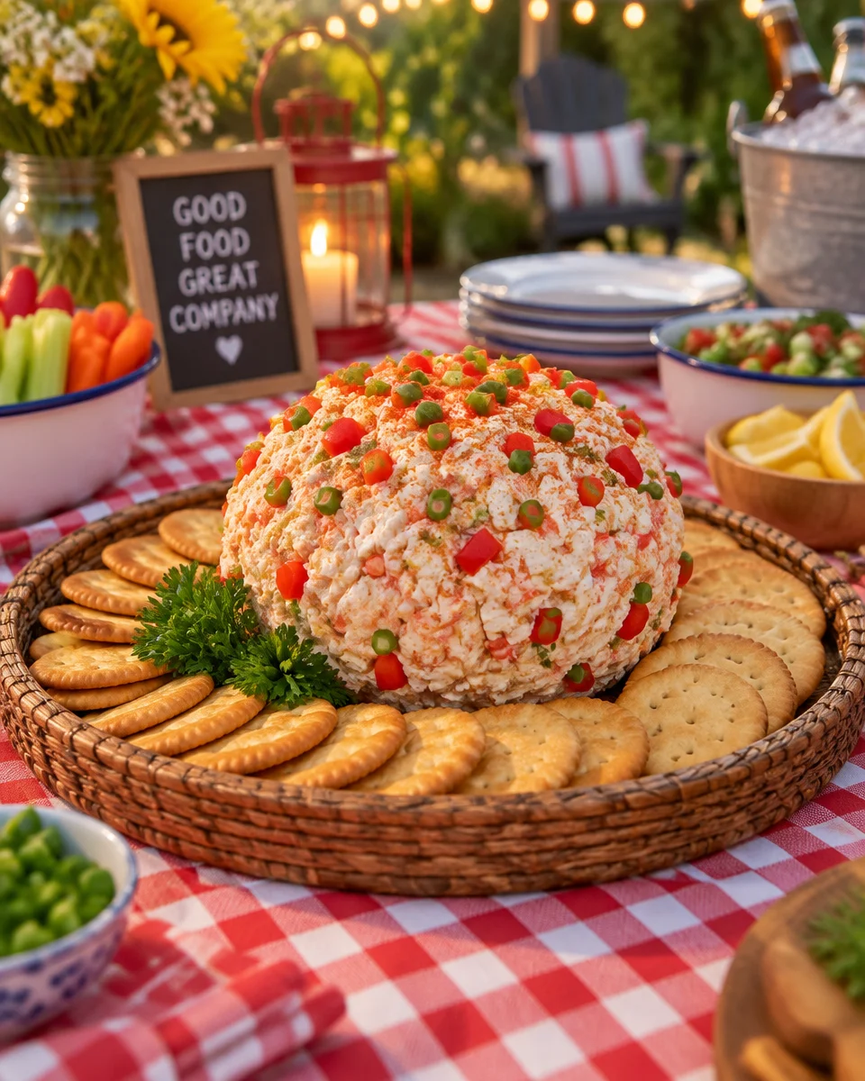 crab cream cheese ball
