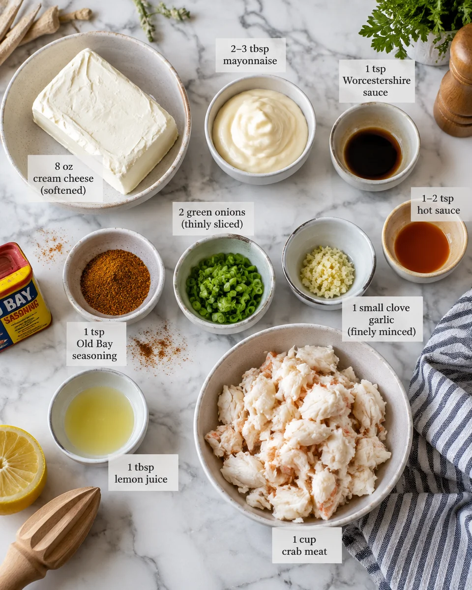 Devil Crab Cream Cheese Ball