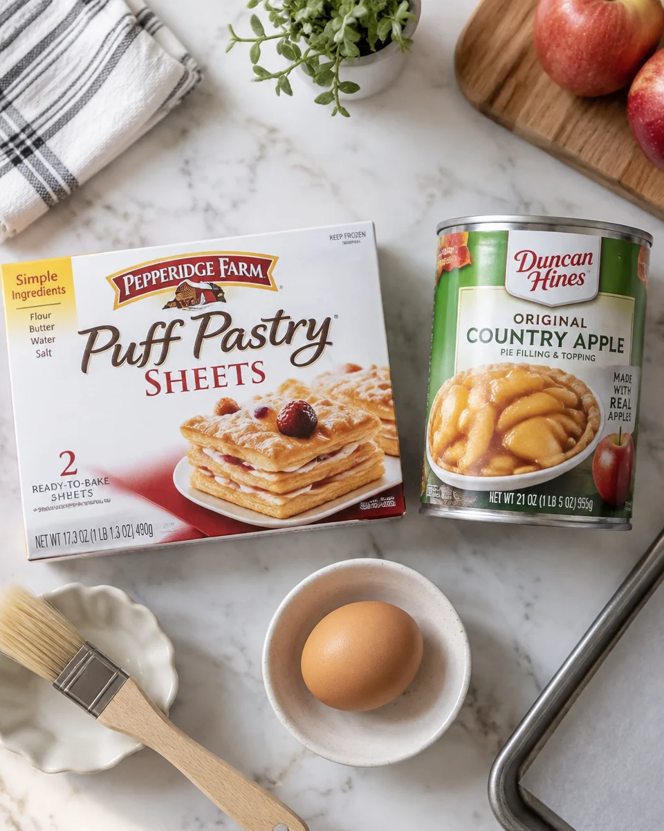 Easy 3-Ingredient Apple Danish Recipe