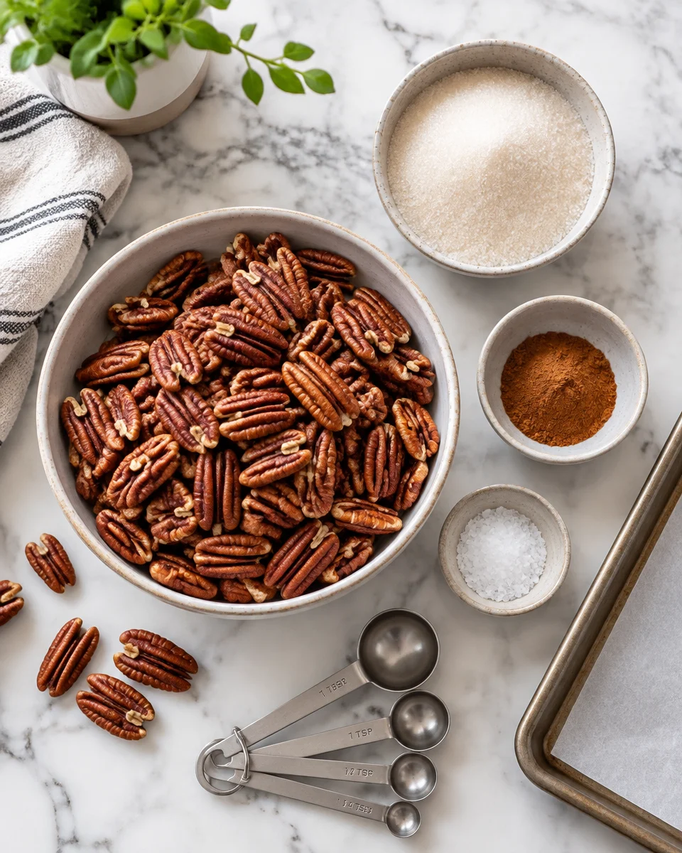 Easy Candied Pecans Recipe