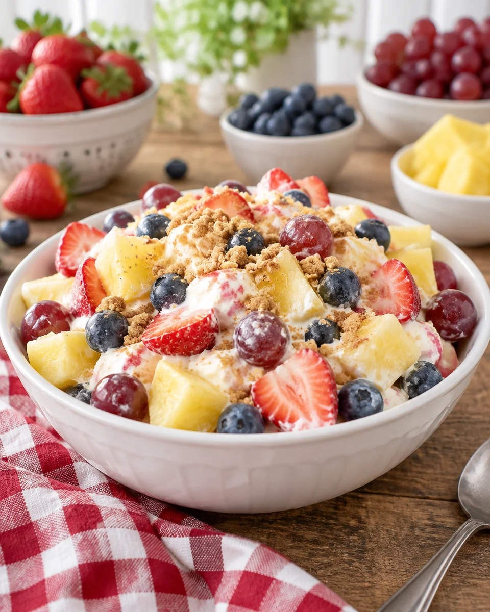 cheesecake fruit salad