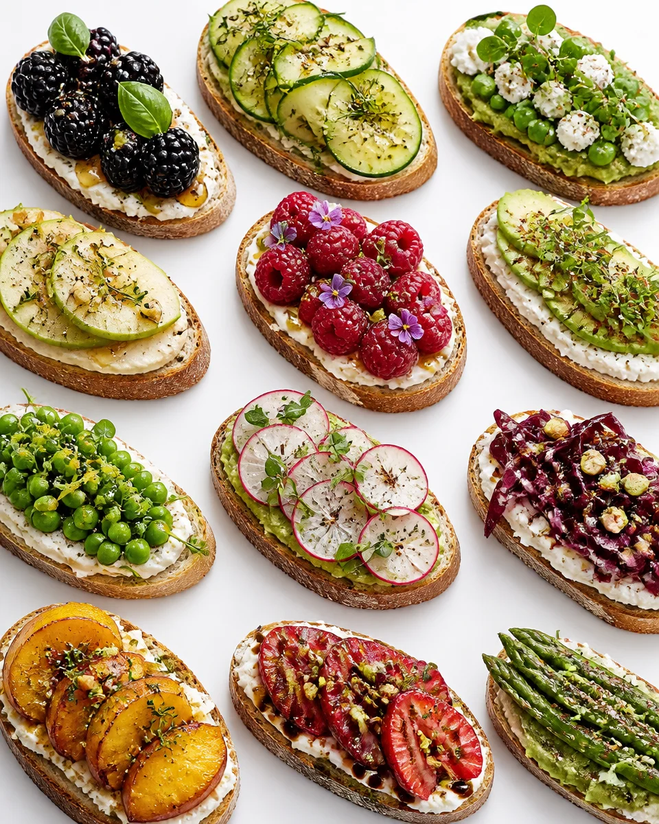 Crostini Toppings Ideas for Parties