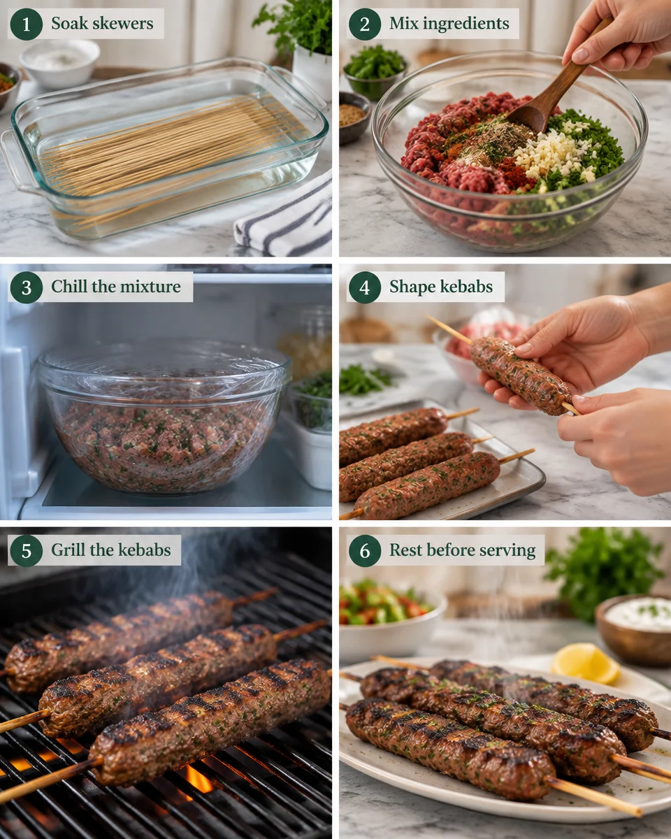 Easy Grilled Beef Kebab Recipe