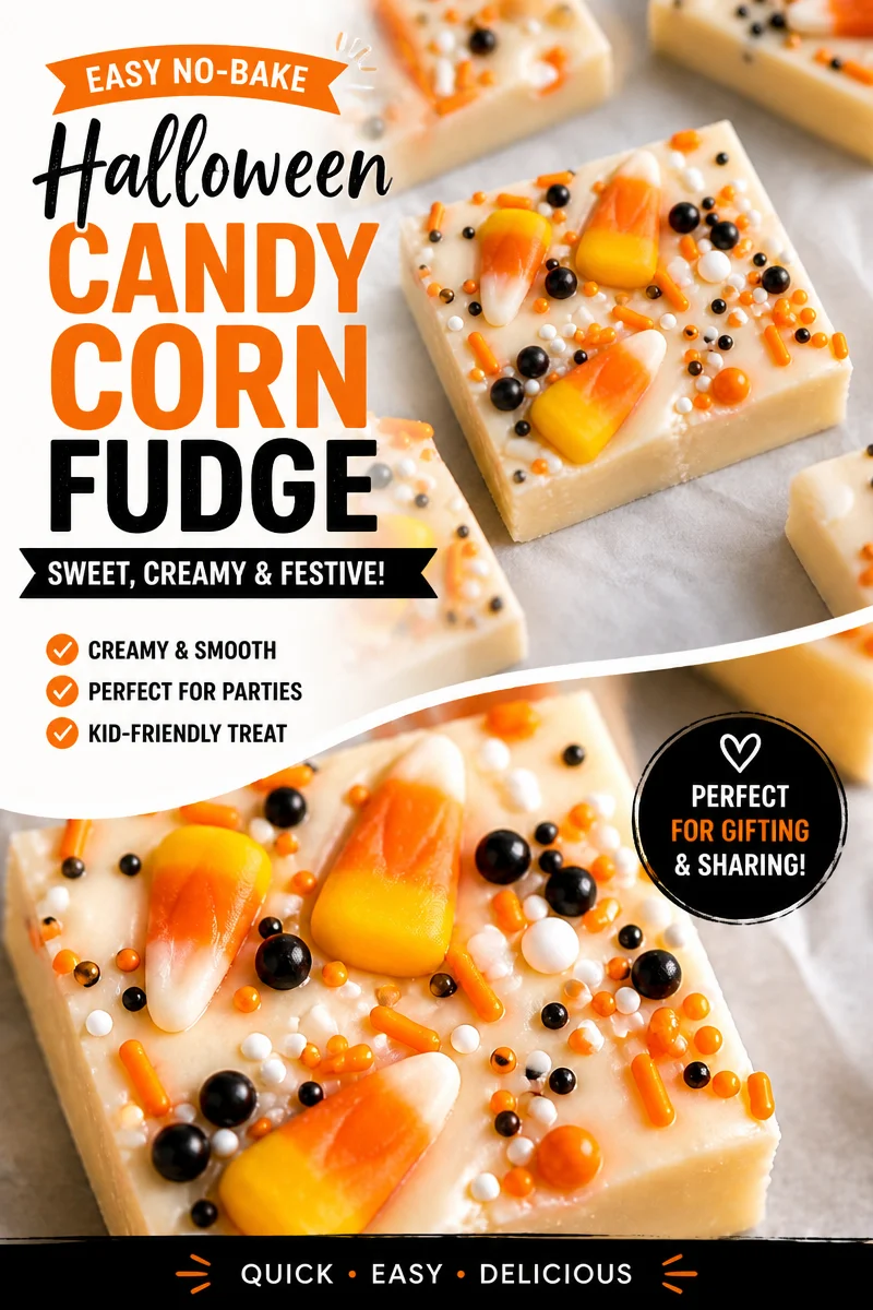 Easy Halloween Fudge