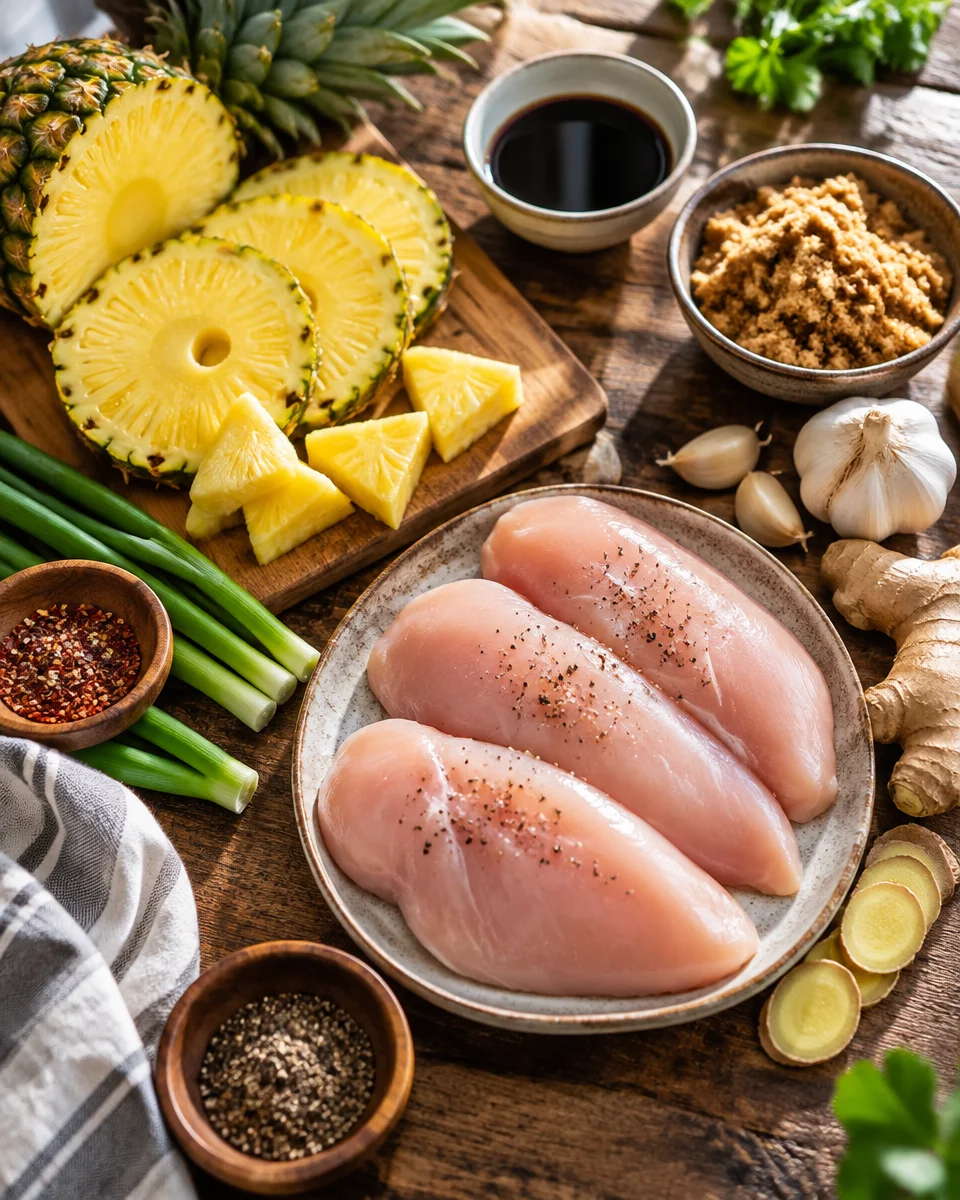 Easy Hawaiian Chicken Recipe with Pineapple Glaze