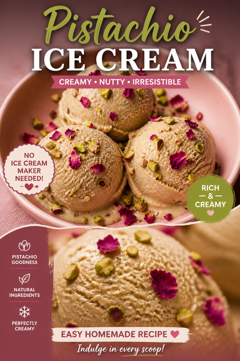 Hojicha Ice Cream (3 Ingredients, No Churn)