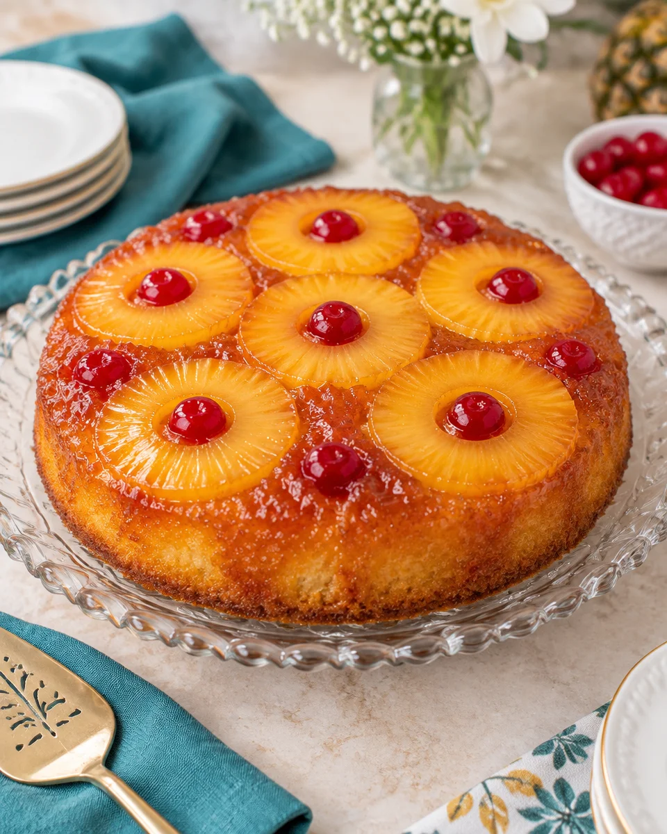 pineapple upside down cake
