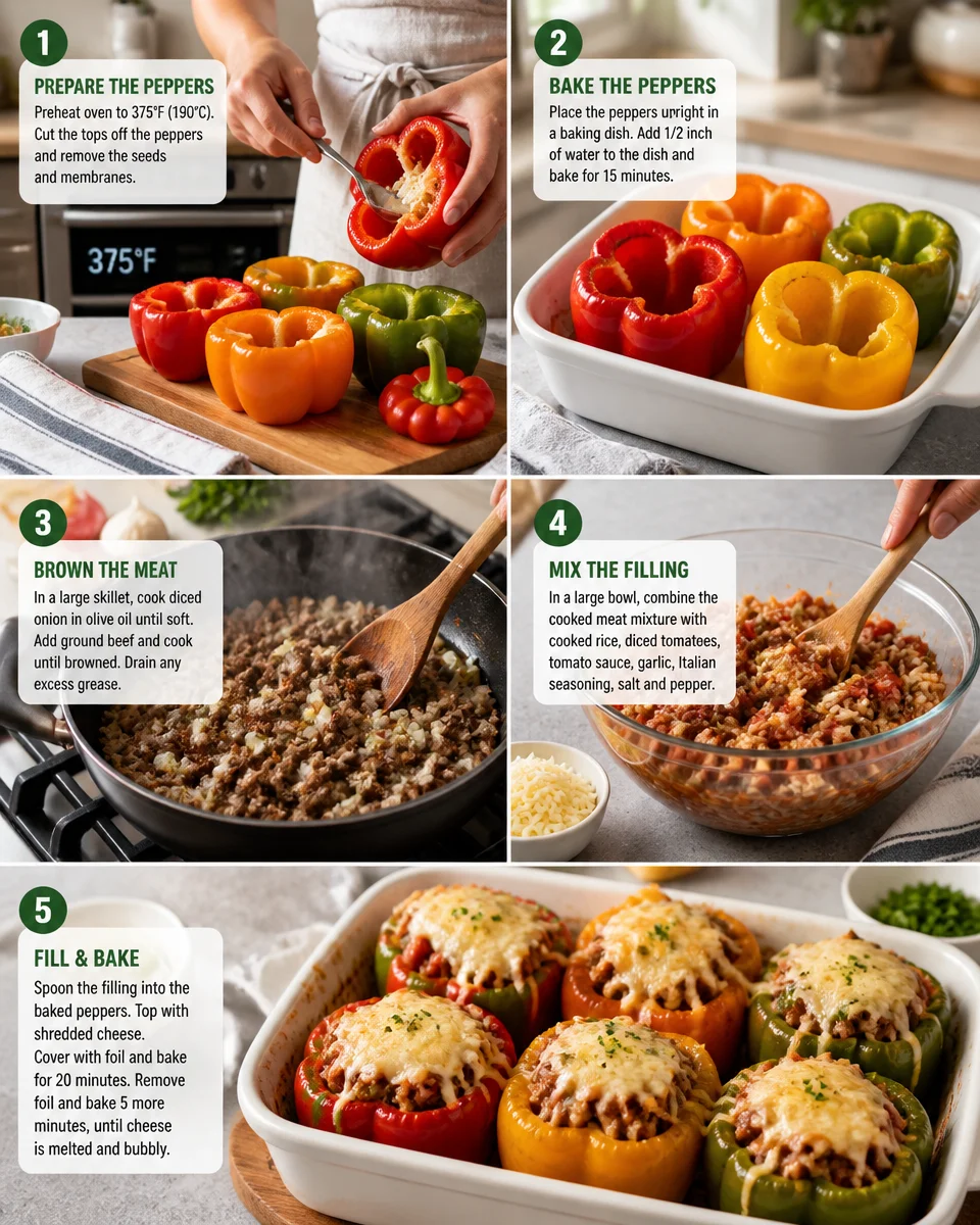 Easy Stuffed Peppers Recipe