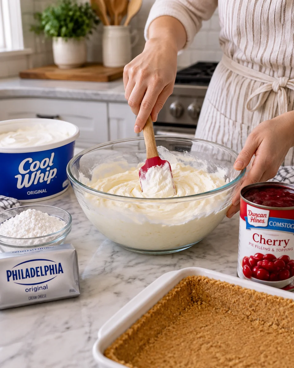 Grandma's Cherry Delight Dessert Recipe