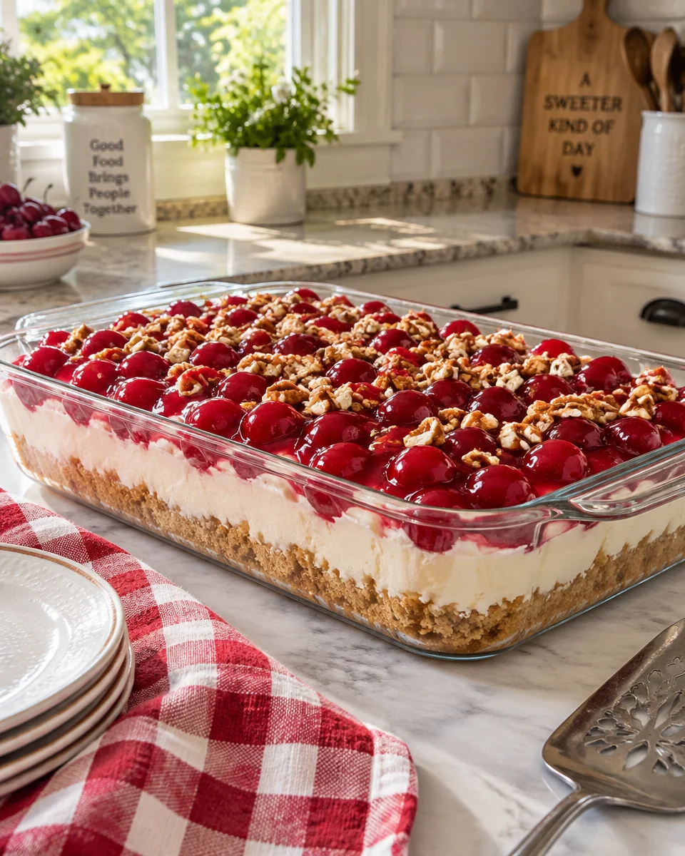 Grandma's Cherry Delight Dessert Recipe