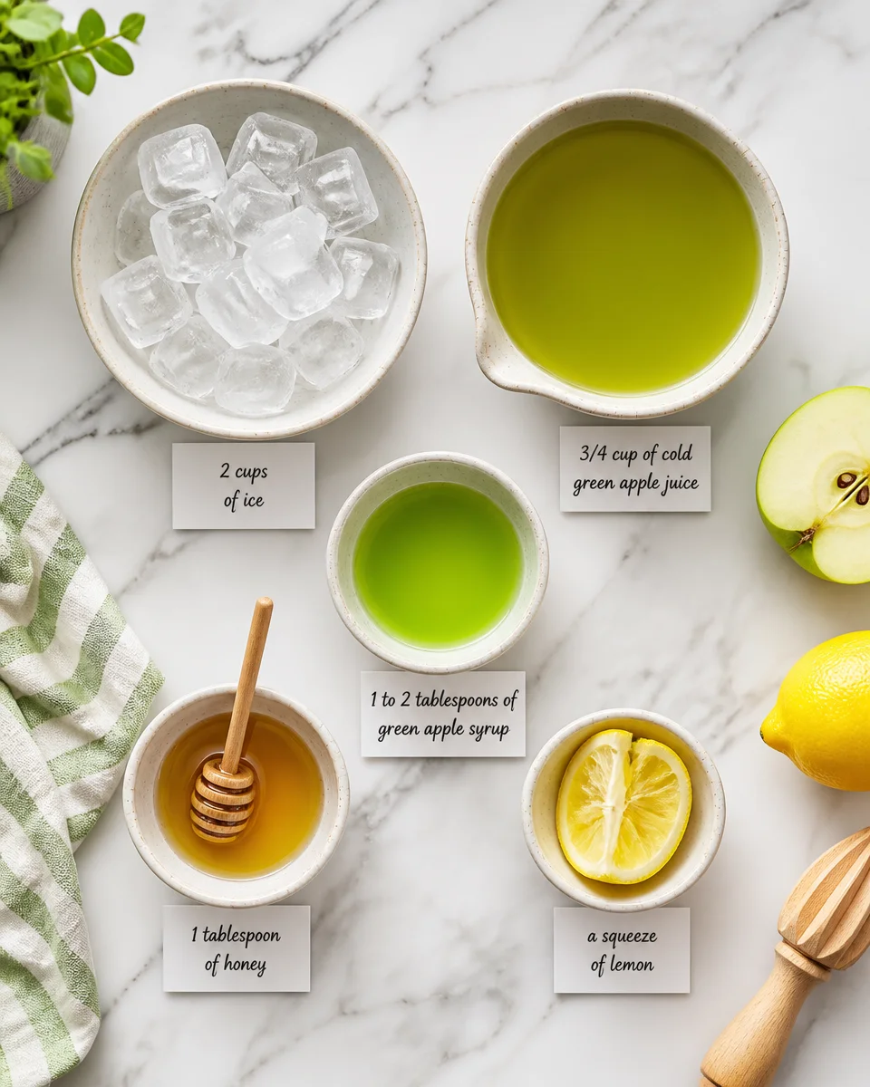 Green Apple Candy Slushie