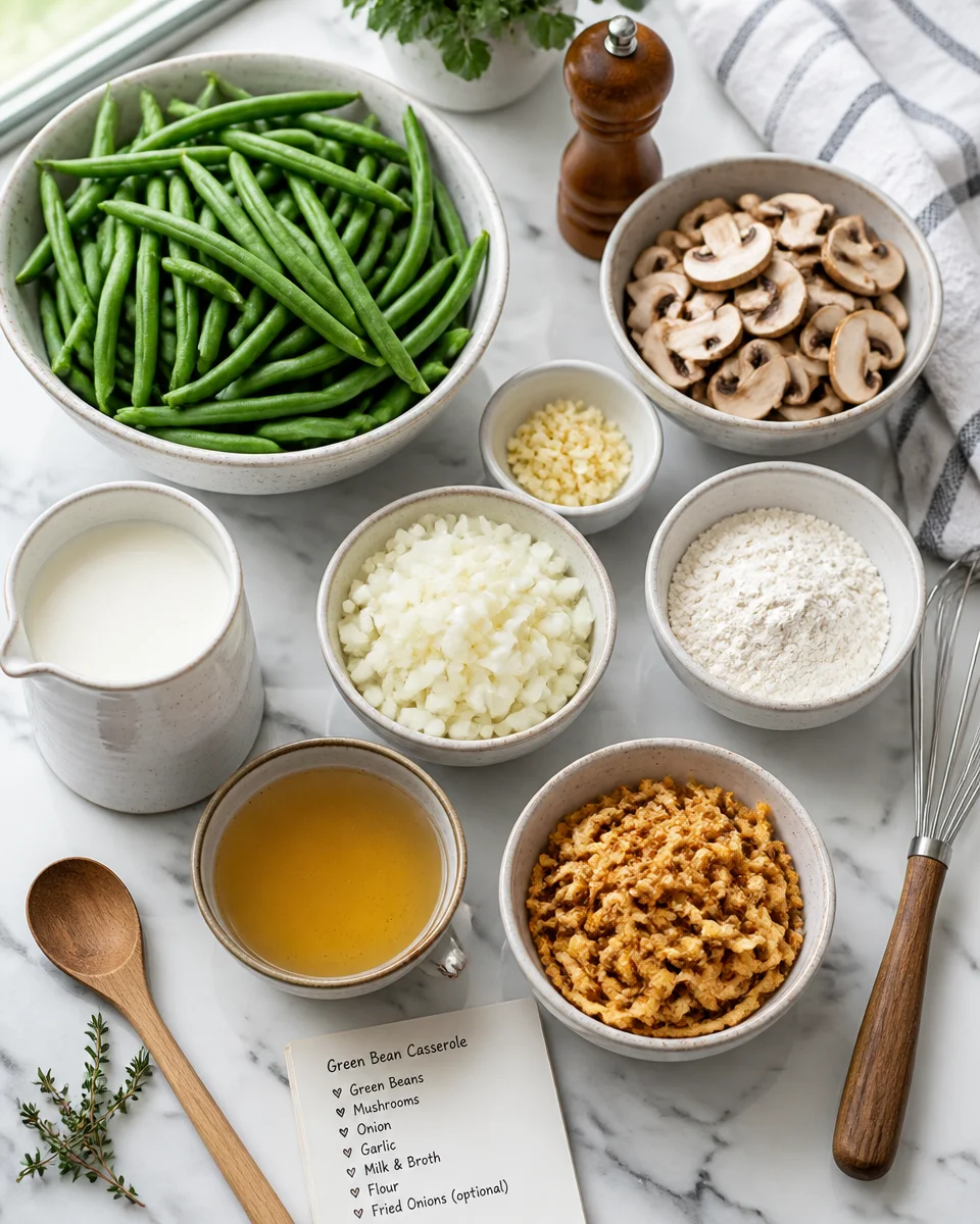 Green Bean Casserole from Scratch (No Canned Soup)