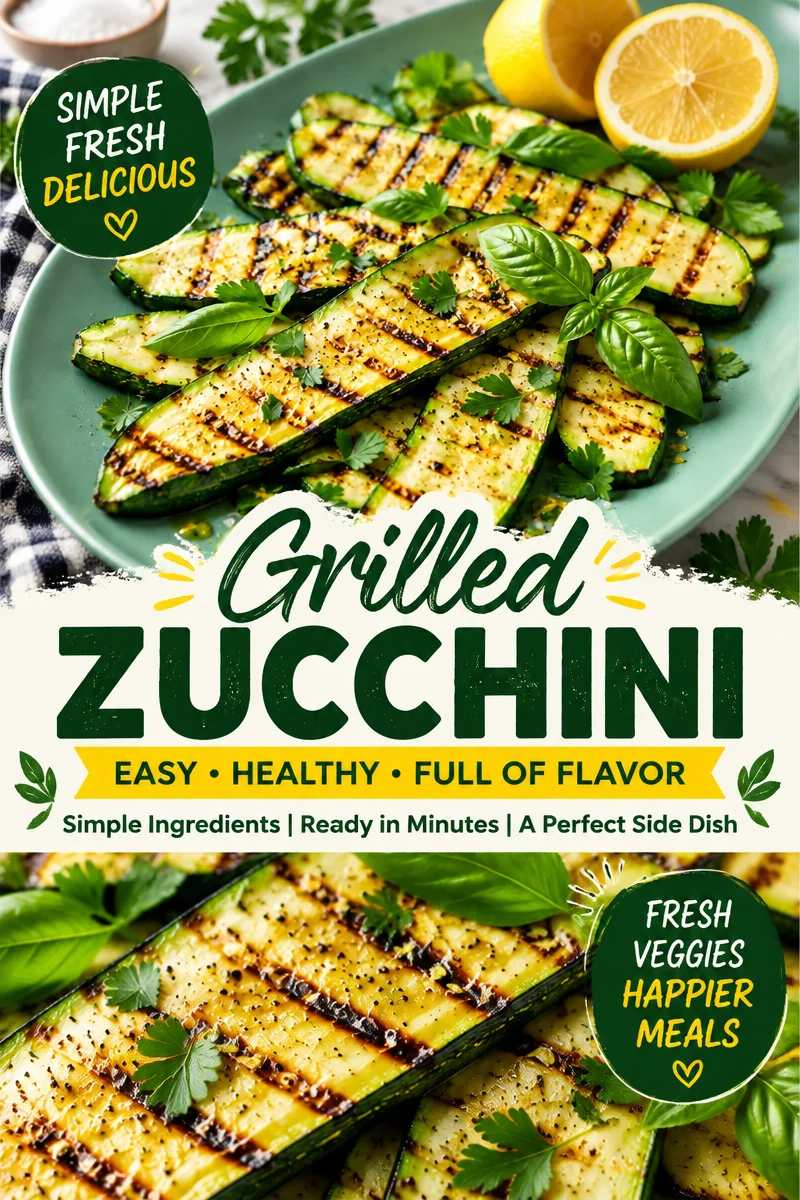 Grilled Zucchini Recipe