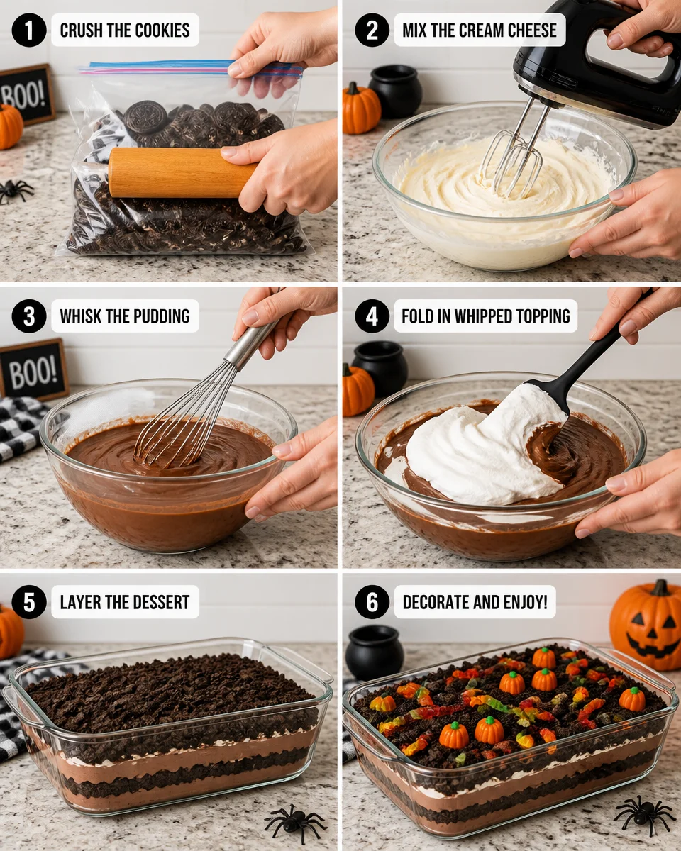 Halloween Dirt Cake Recipe