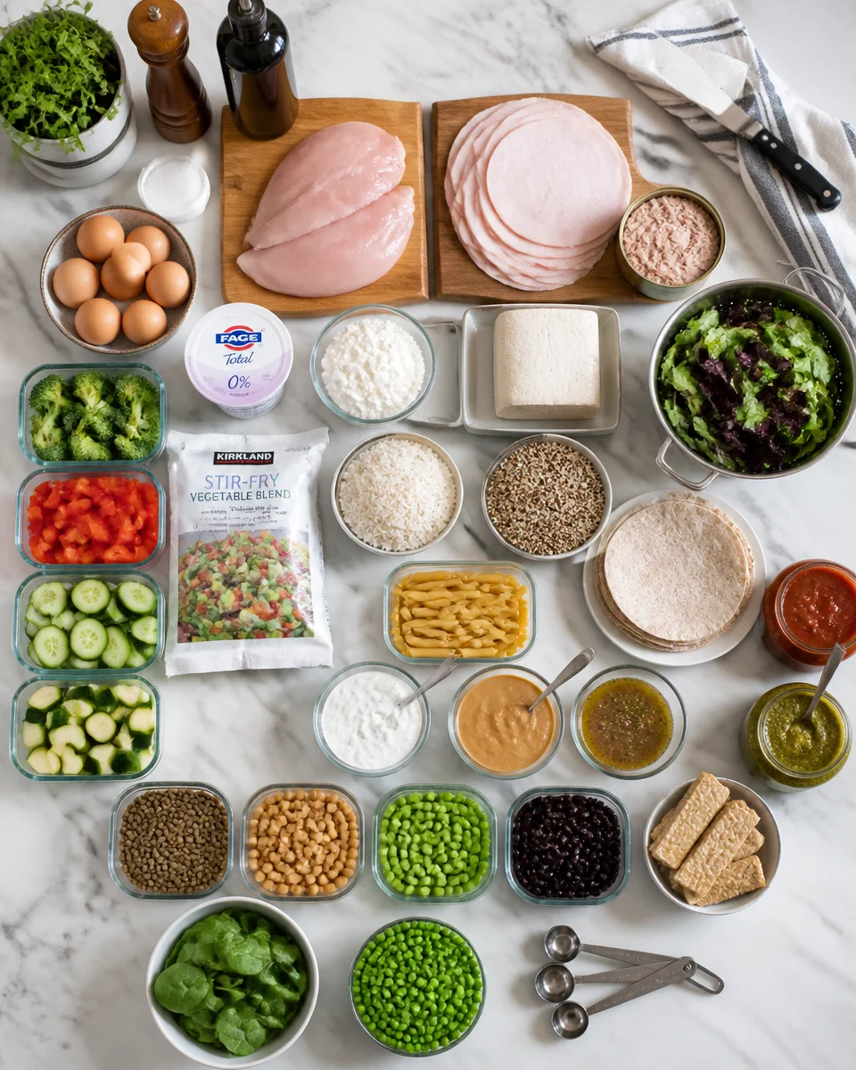 high protein meal prep
