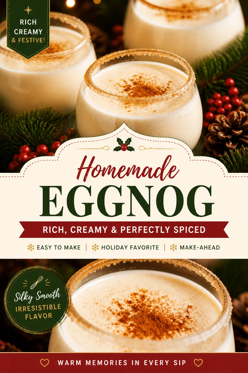 homemade eggnog recipe