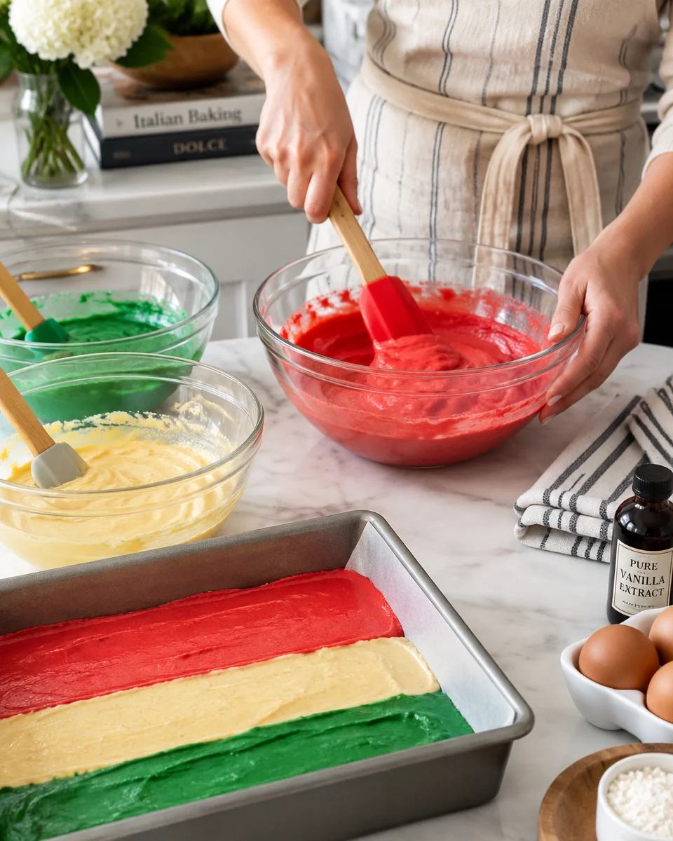 Italian Rainbow Cookies Recipe