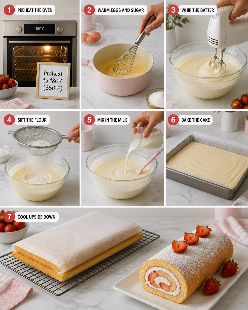 Japanese Strawberry Cake Recipe