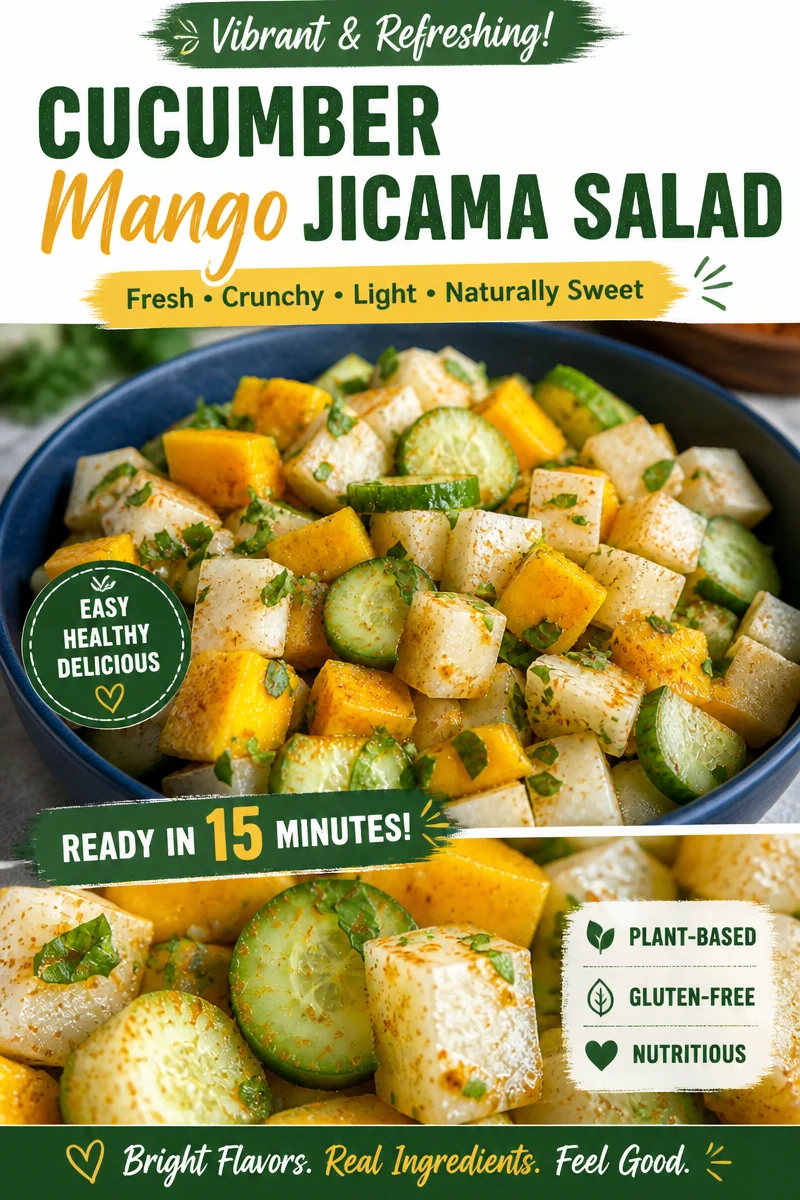 Jicama Mango Salad with Lime