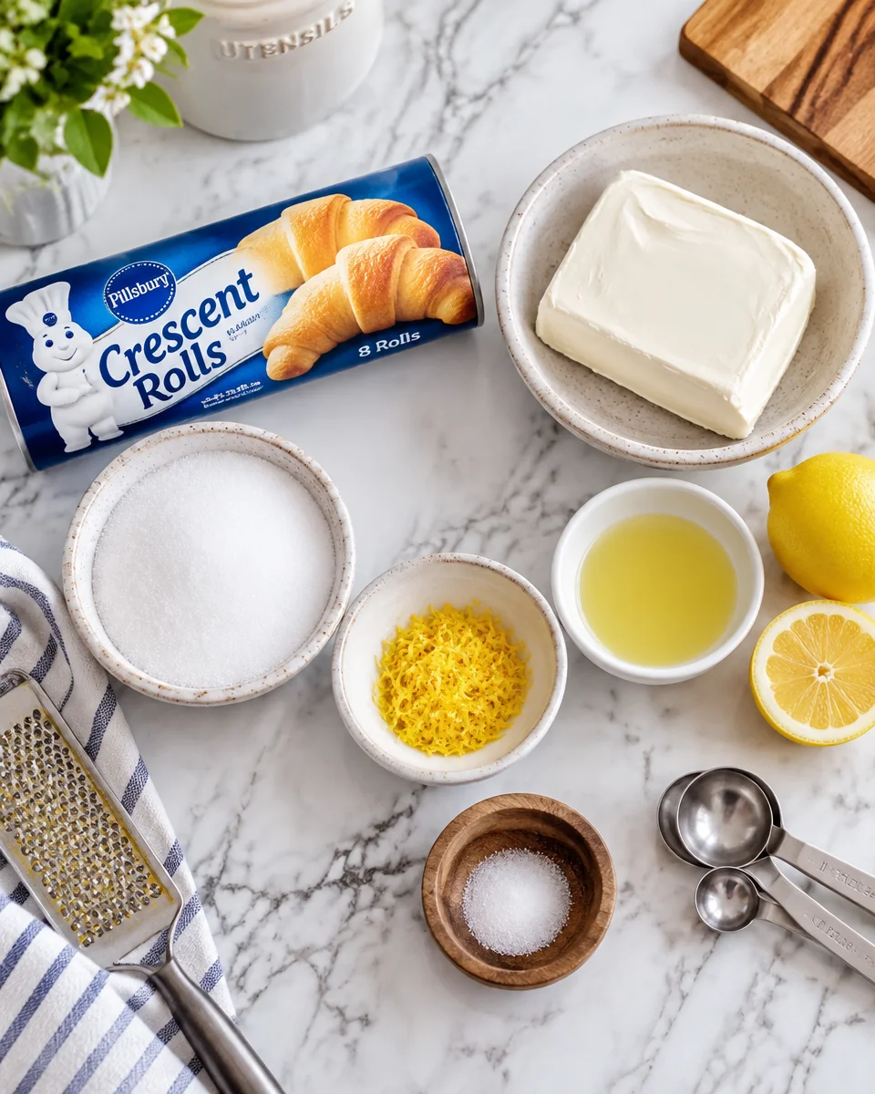 crescent roll cheesecake