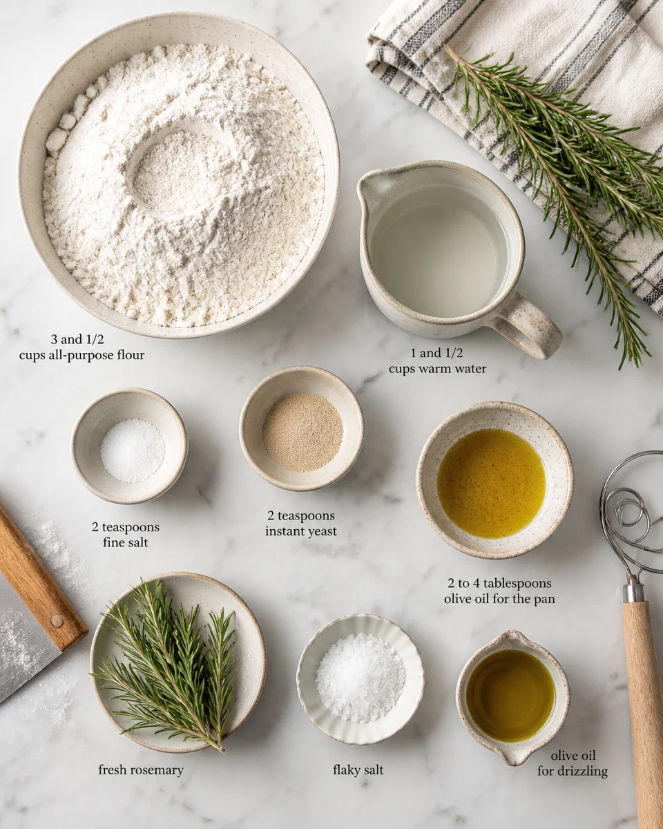 Light and Airy Focaccia Bread