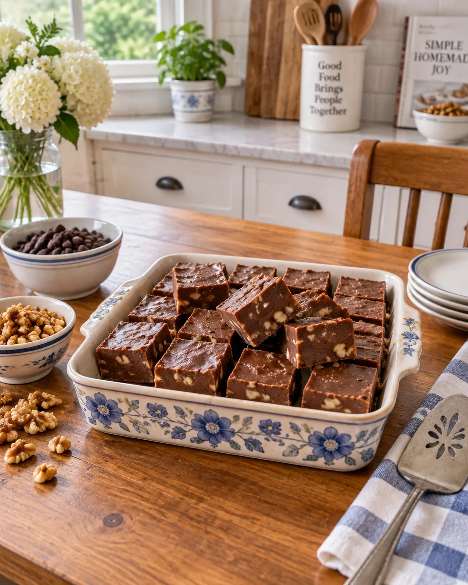 Mamie Eisenhower Fudge Recipe