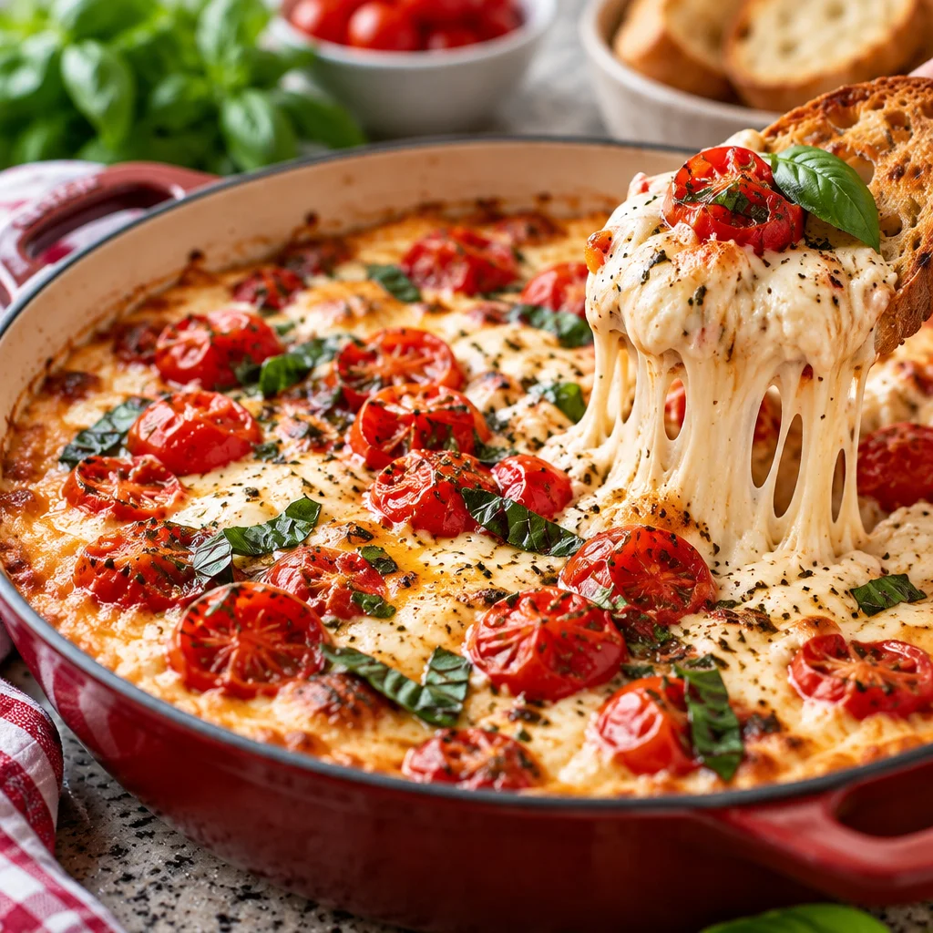Margherita Pizza Dip