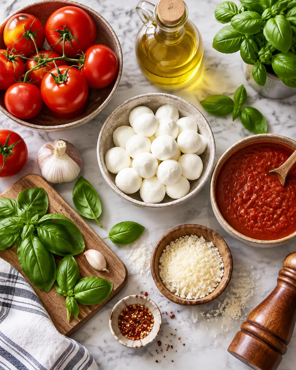 Margherita Pizza Dip