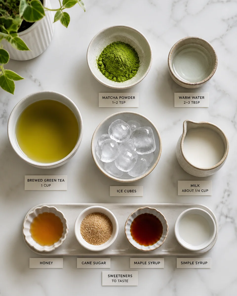 Matcha Cold Foam Iced Tea