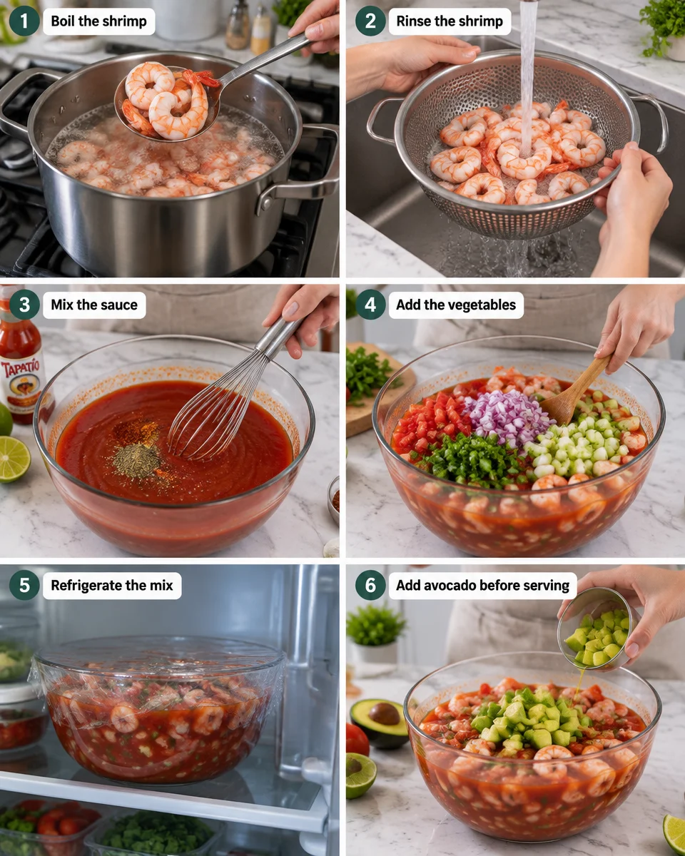 Mexican Shrimp Cocktail Recipe (Coctel de Camaron)