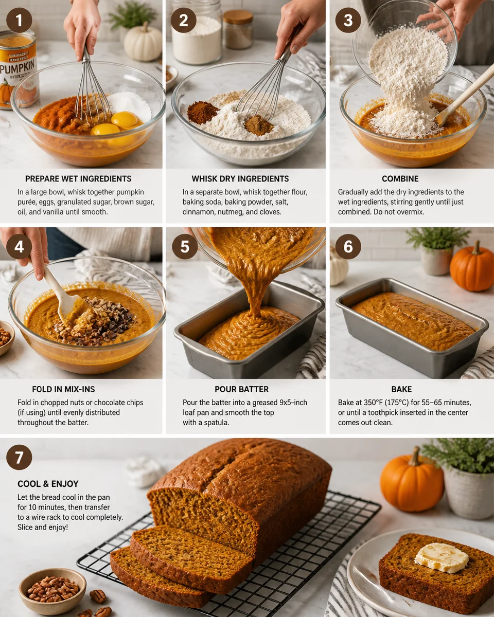 Moist Pumpkin Bread Recipe