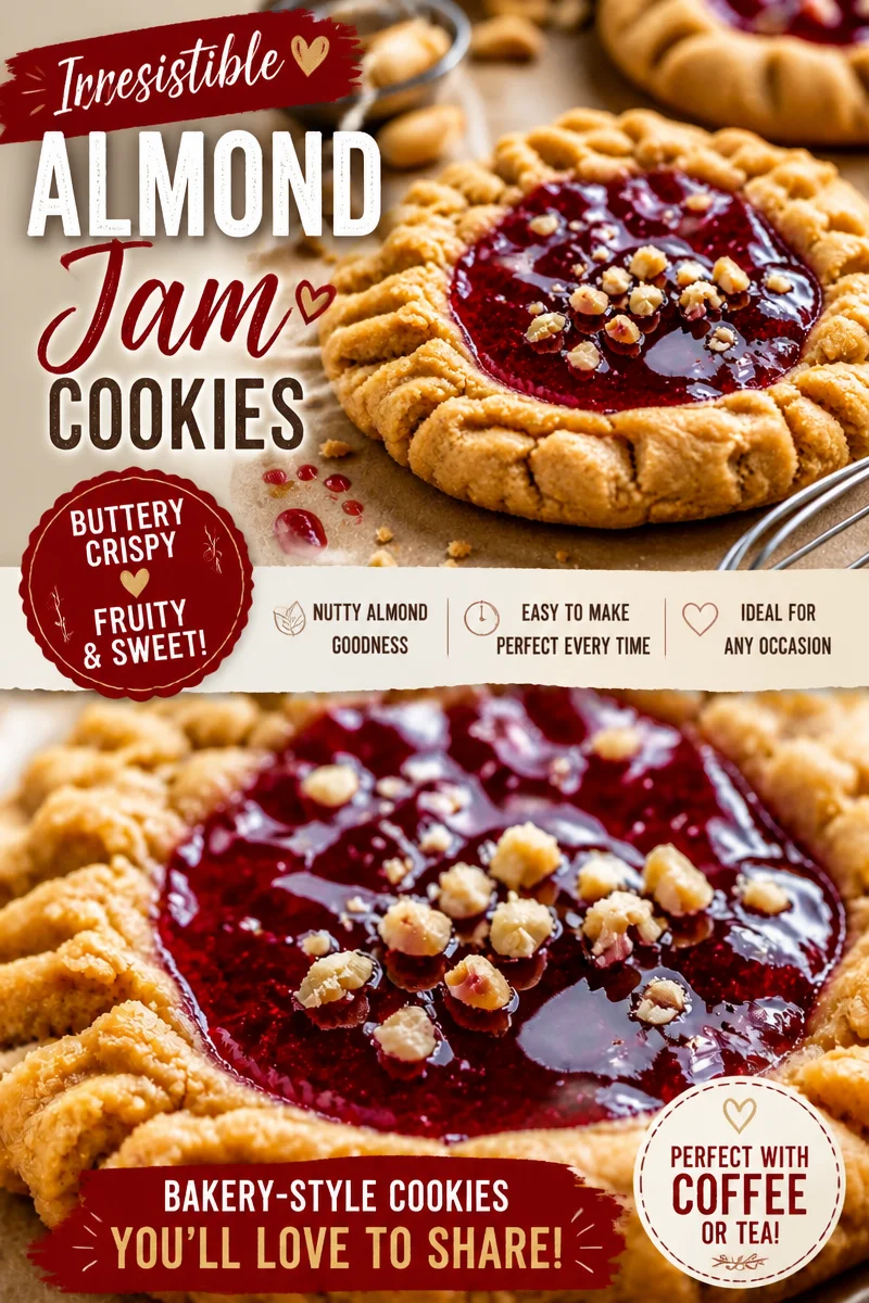 Peanut Butter and Jelly Cookies