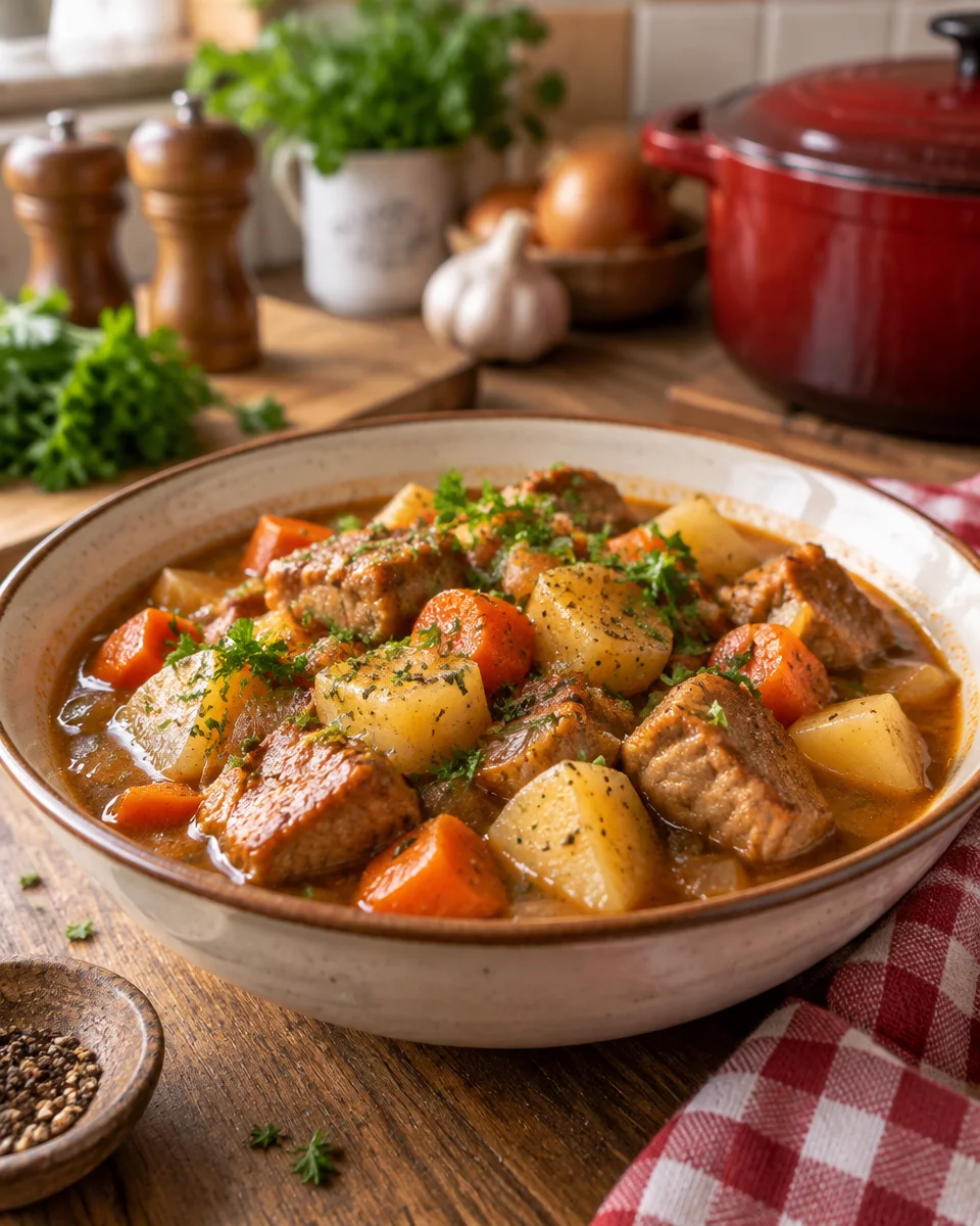 pork stew recipe
