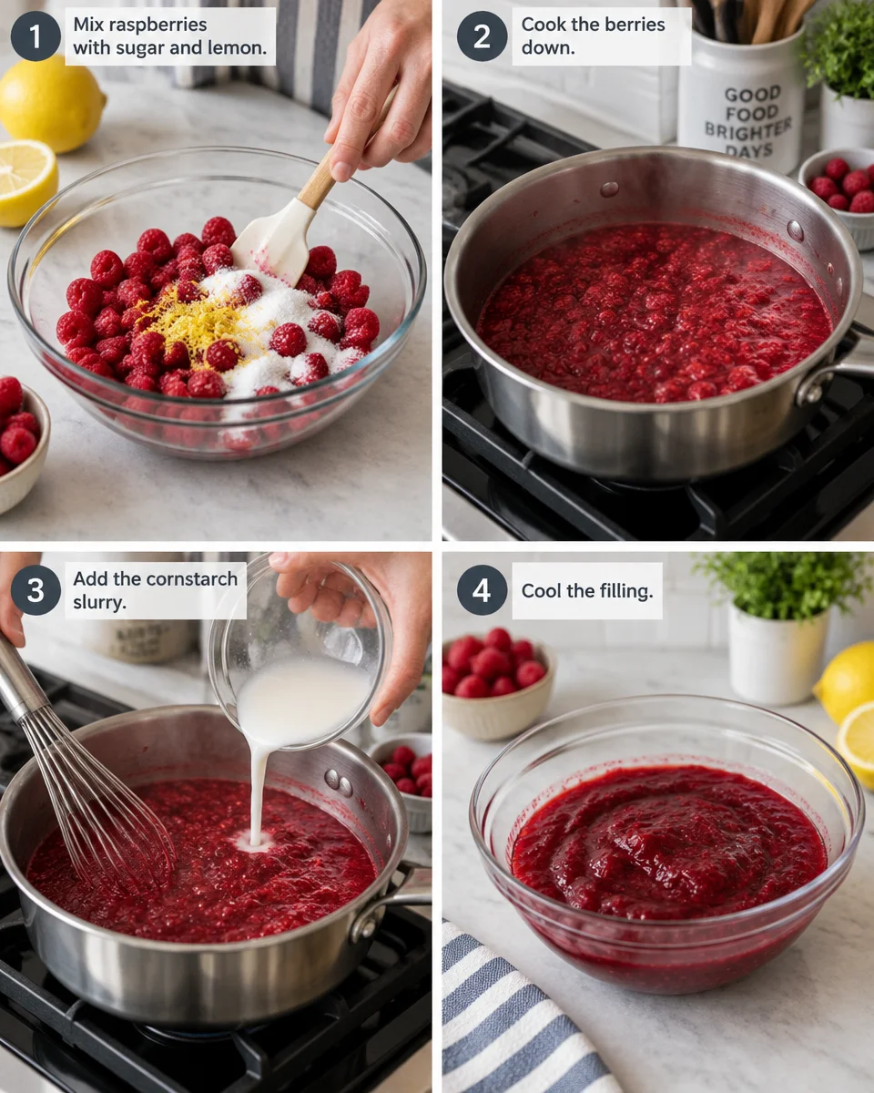raspberry cinnamon rolls
