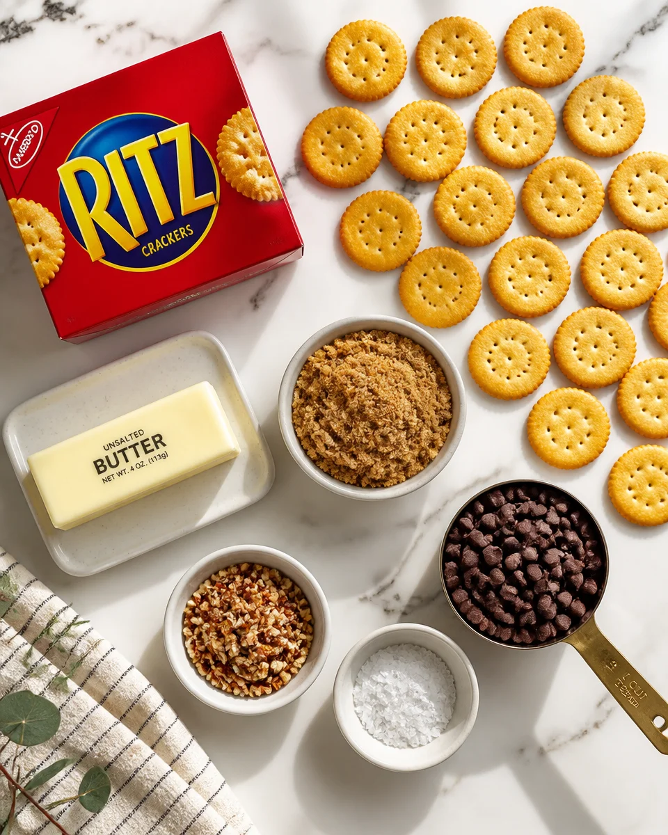 Ritz Cracker Toffee Recipe