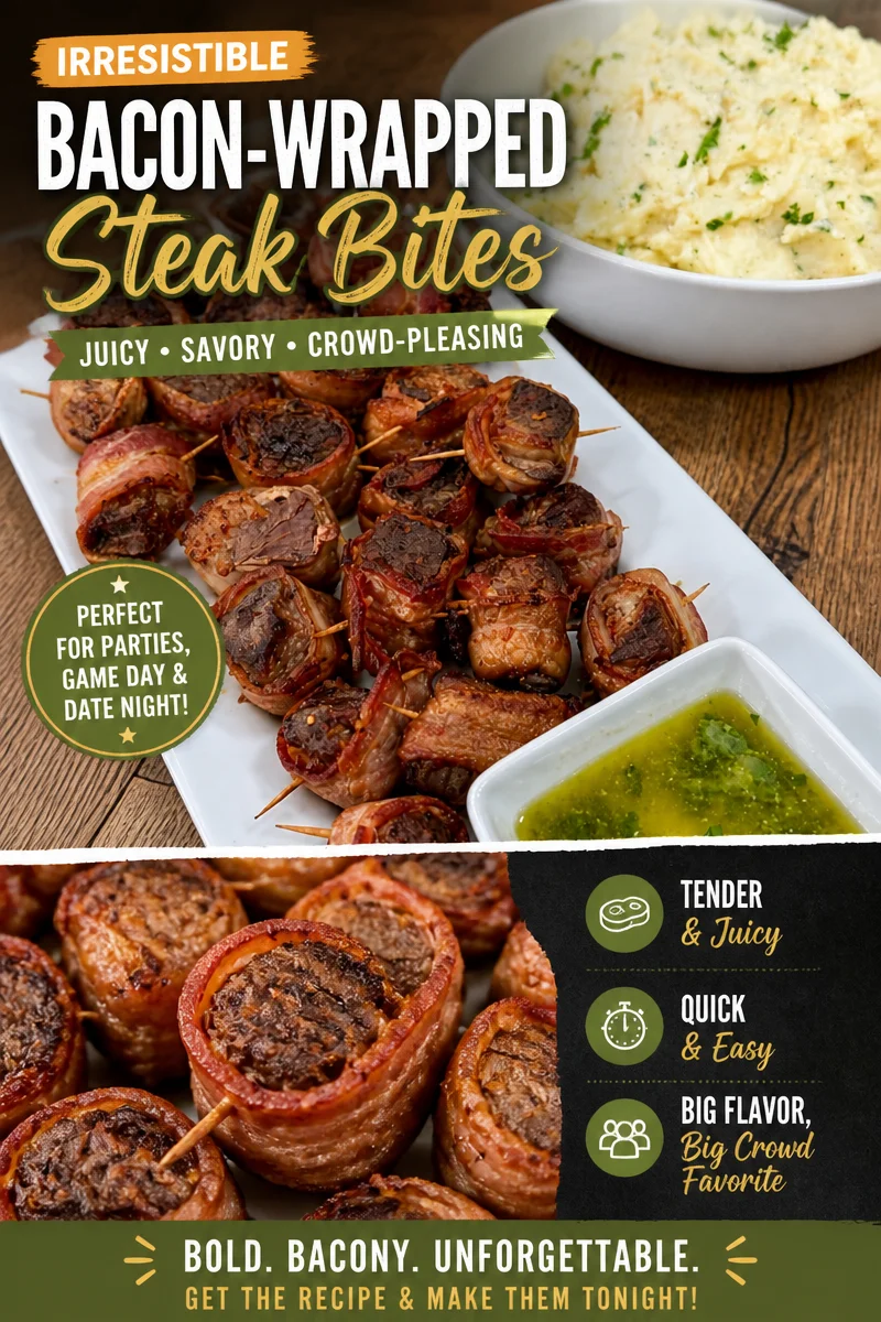 Rolled Steak Bites Stuffed with Cheese