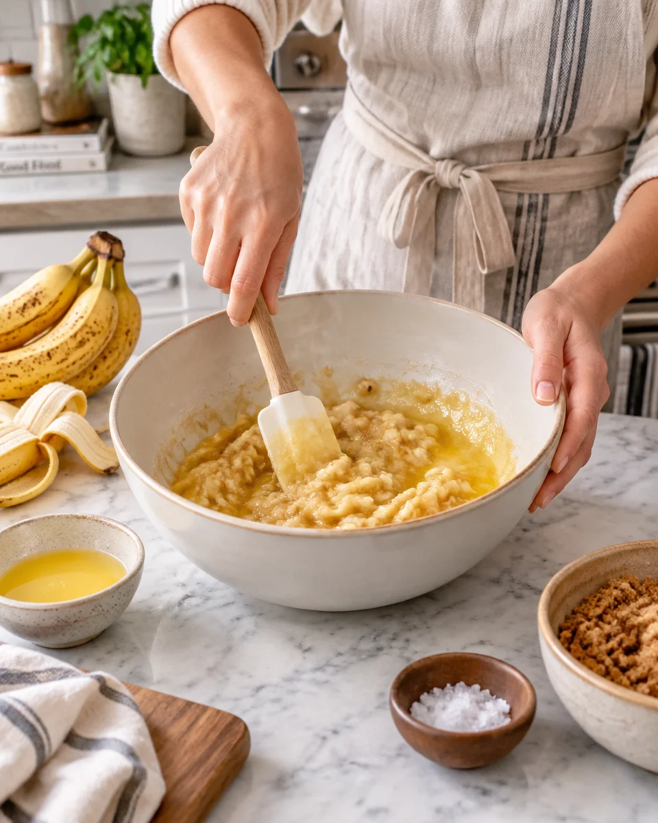 salted caramel banana bread