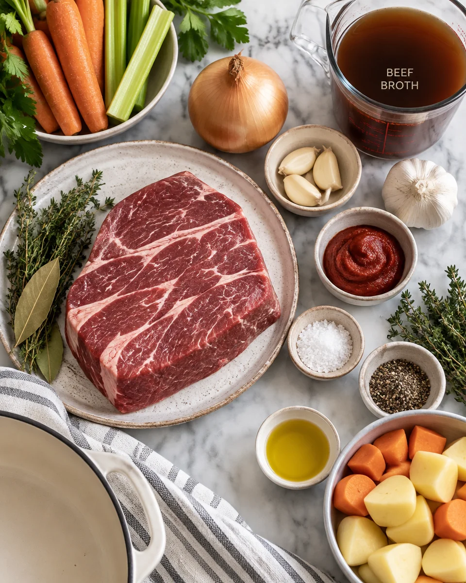 Slow Cooker Pot Roast with Gravy