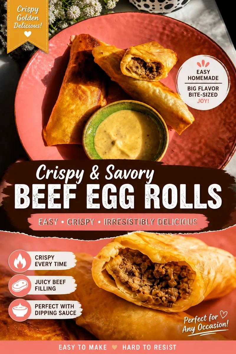 Smash Burger Spring Rolls