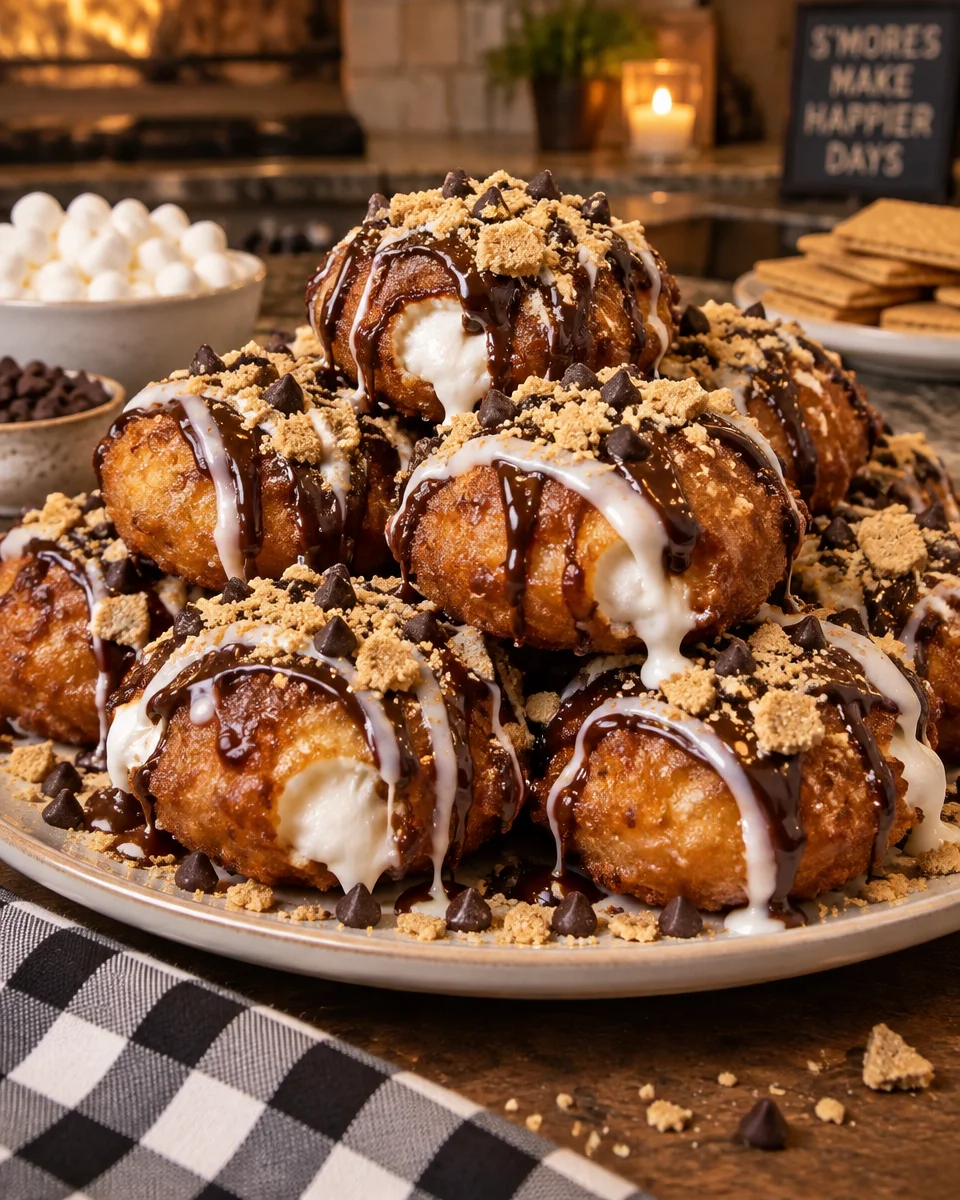 deep fried smores