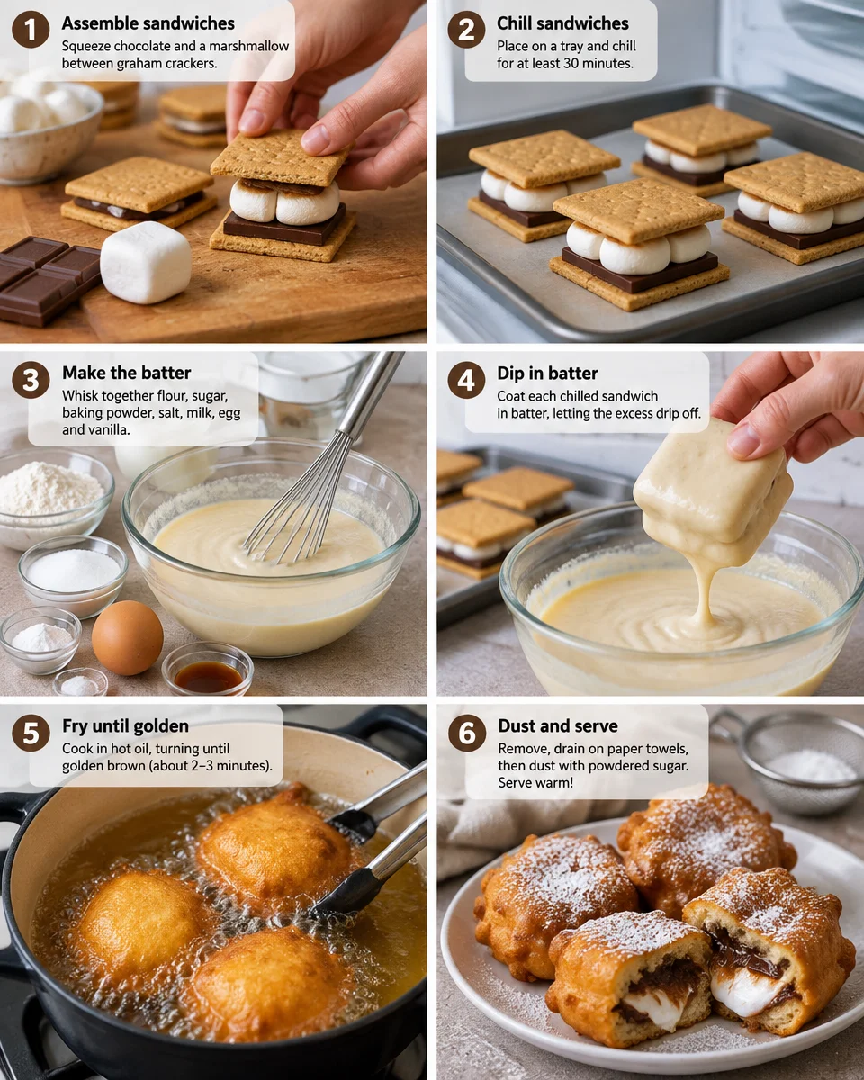 S'mores Fritters