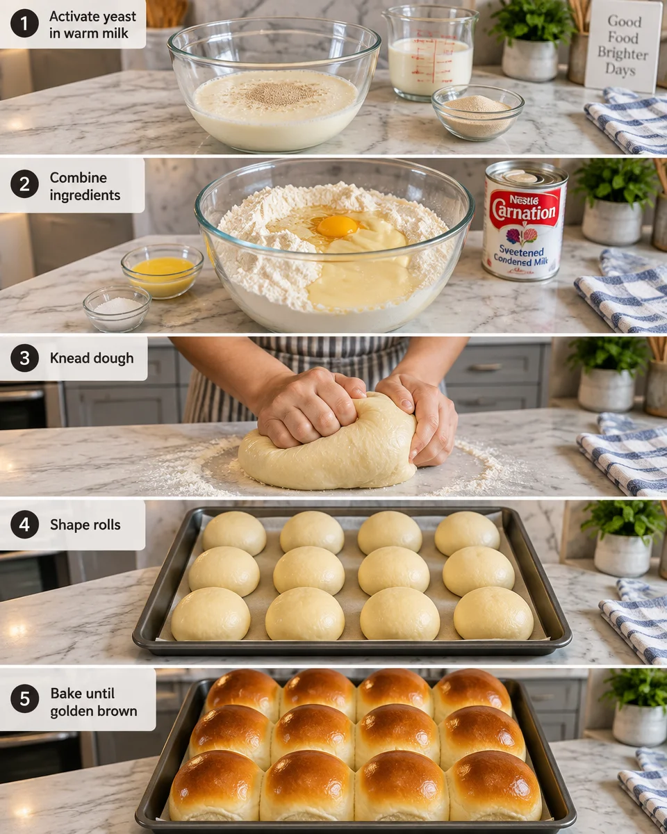 condensed milk bread recipe