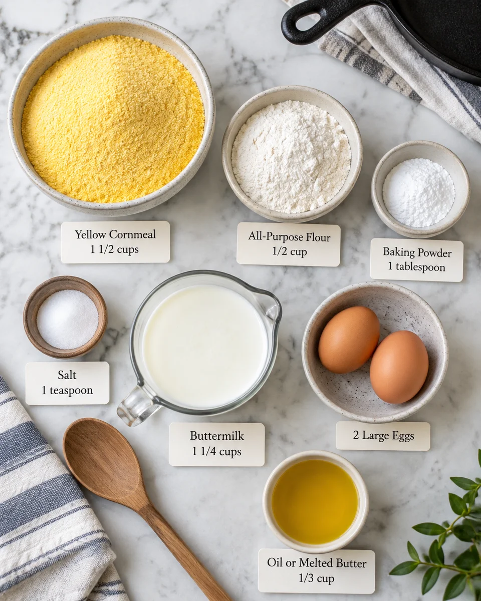 Southern Cornbread Recipe