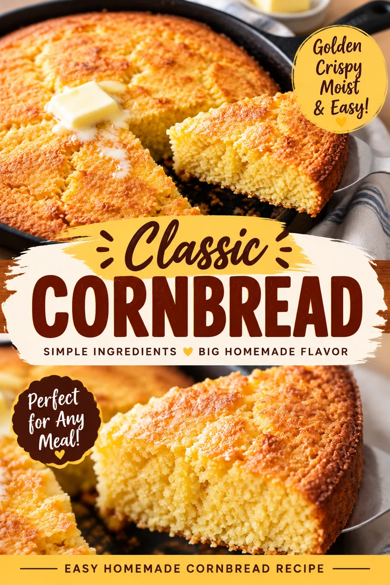 Southern Cornbread Recipe