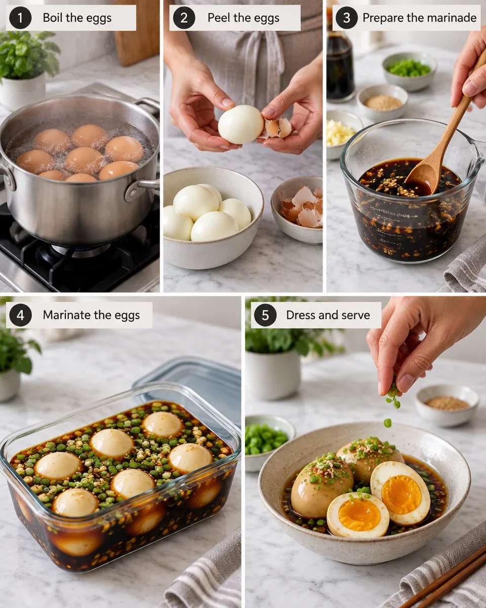 Soy Marinated Eggs