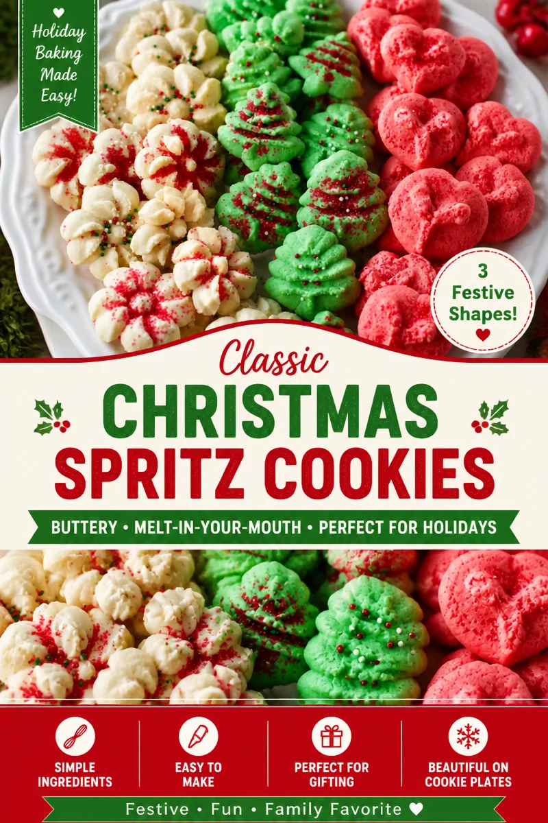 Spritz Cookies Christmas Recipe